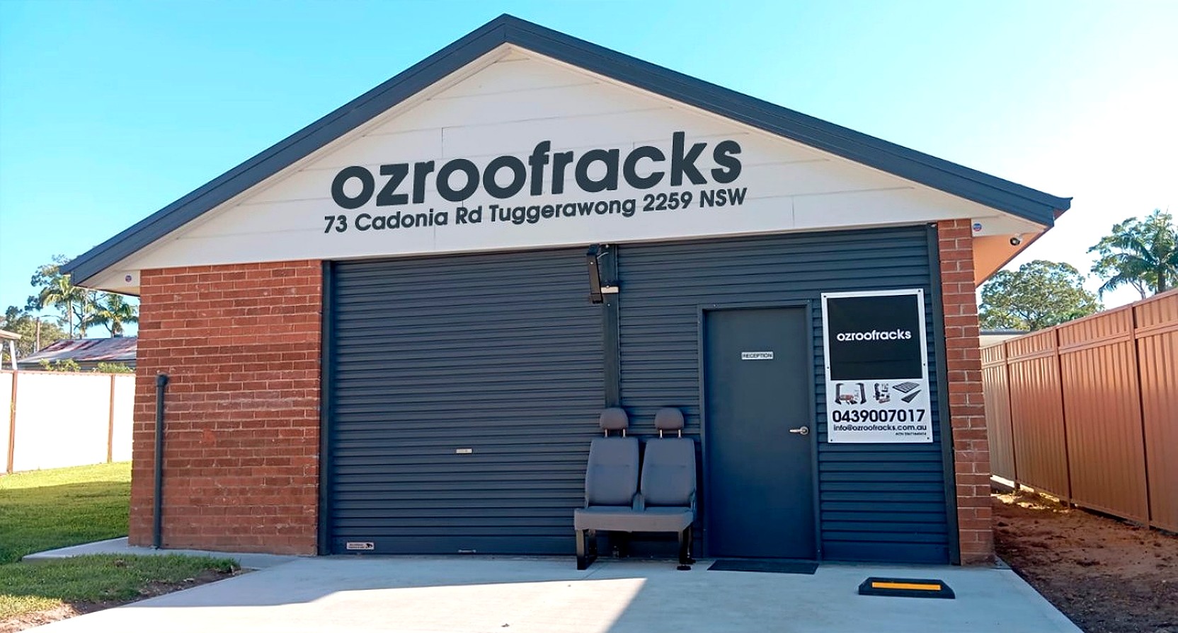 Ozroofracks | Van Gutter Roof Rack