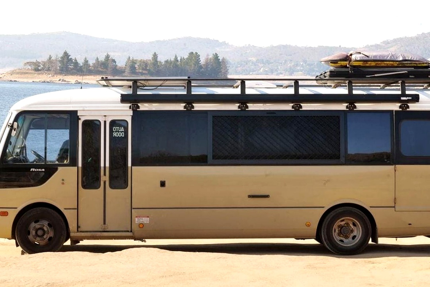 Ozroofracks | Toyota Coaster Roof Racks