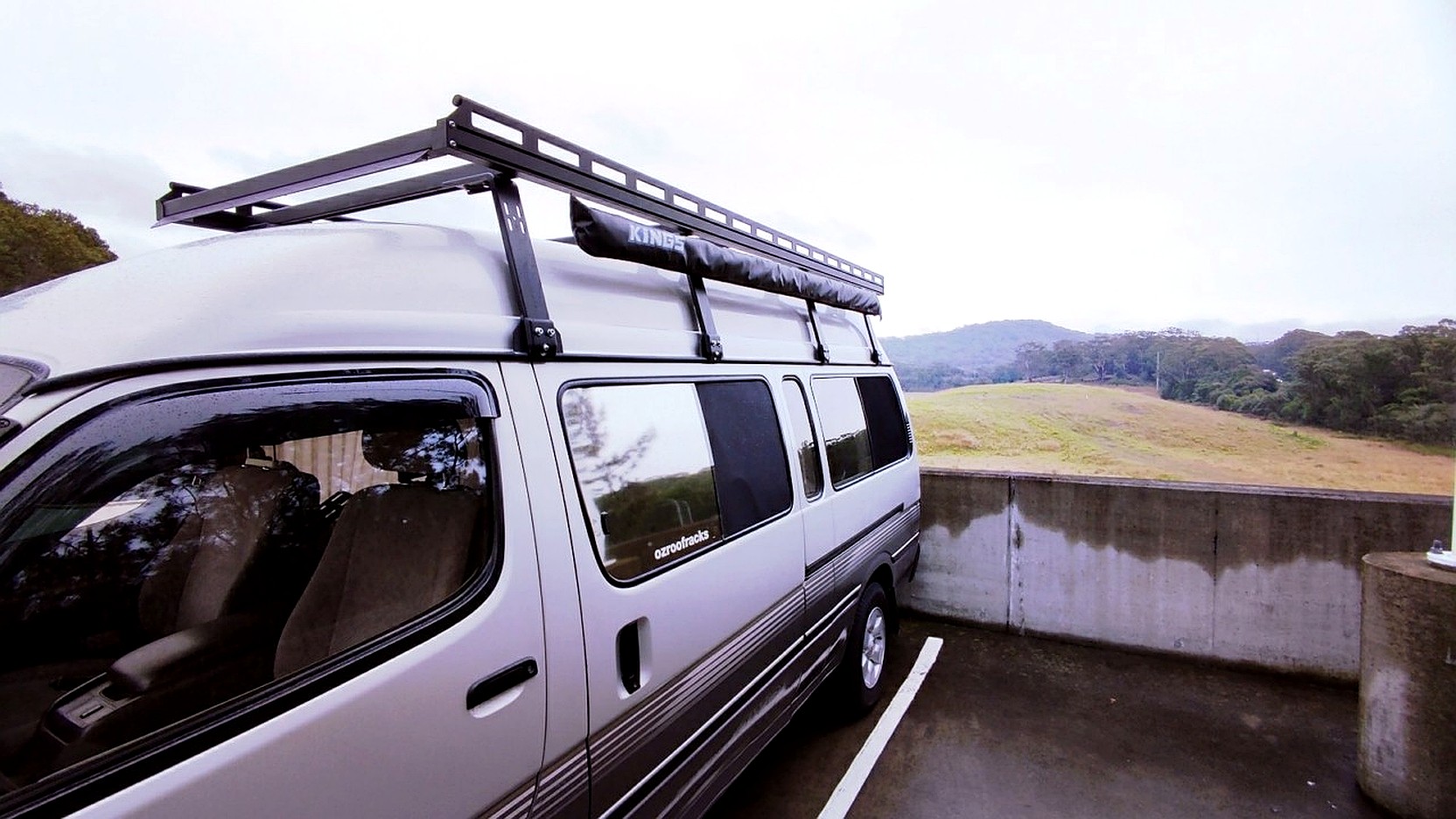 Ozroofracks | Rain Gutter Mount Roof Rack