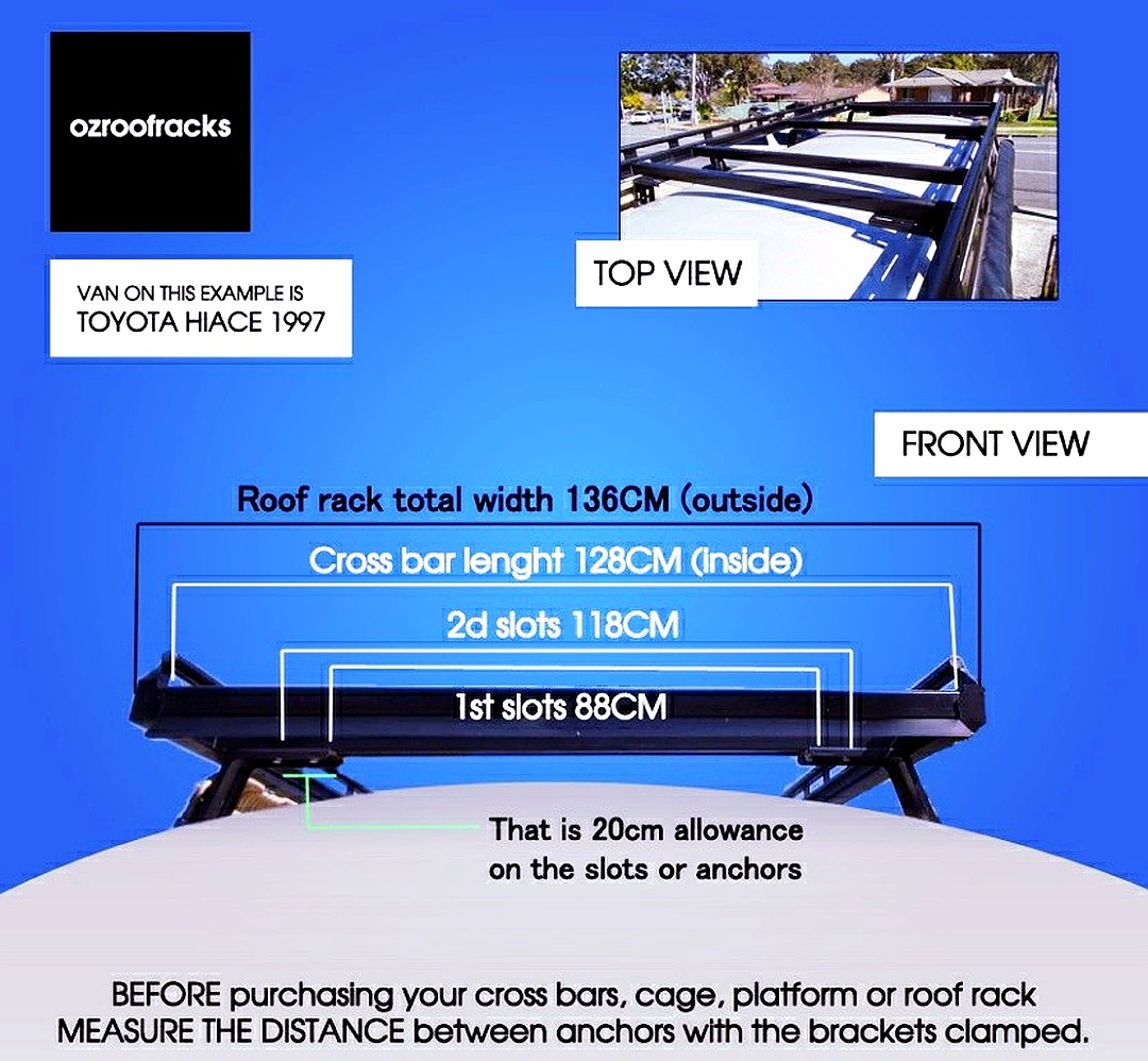 Ozroofracks | Gutter Roof Rack