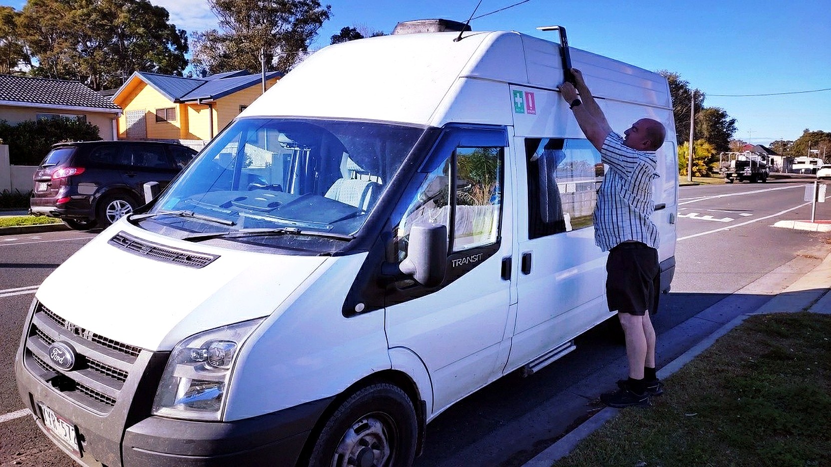 Ozroofracks | Ford Transit High Roof Roof Racks