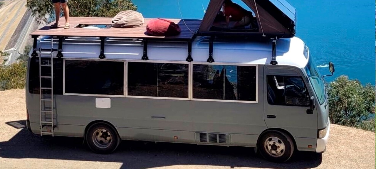 Ozroofracks | Van Gutter Mount Roof Rack