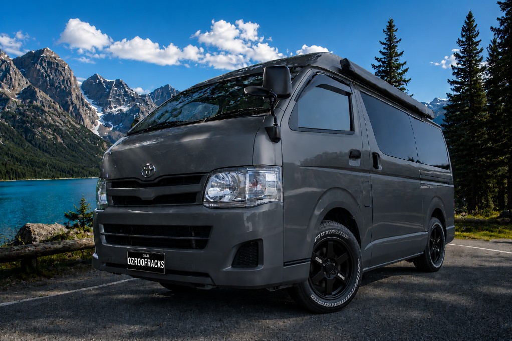 Ozroofracks | Van Gutter Mount Roof Rack