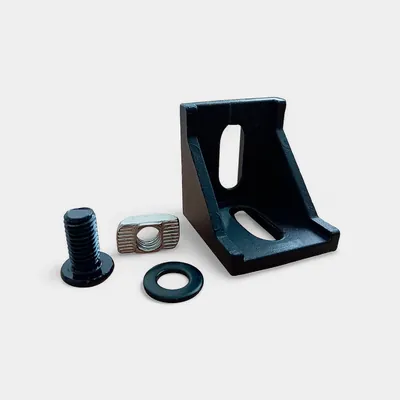 OZ35 Soporte de Ángulo Interior de Aluminio para la Serie OZ4040