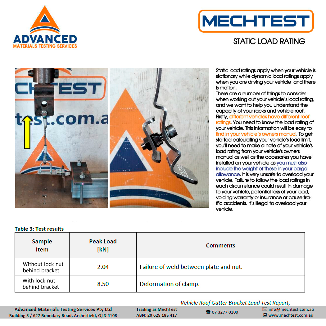OZ15 Loading Test