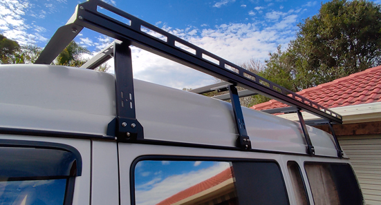 En un   Toyota Hiace 100 Series