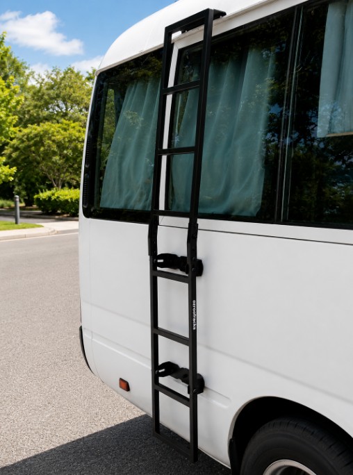 6x Escalera de canalón de acero inoxidable OZ181 181CM Ozroofracks