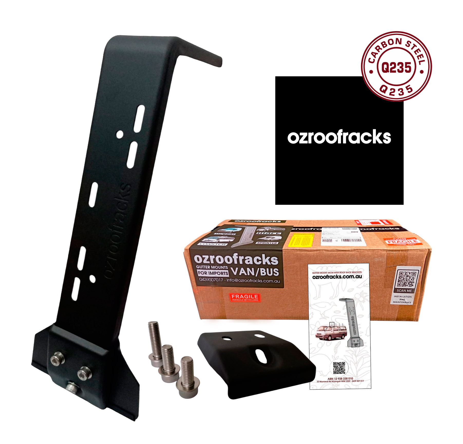 OZ44MS Multislots Carbon Steel Brackets 44CM
